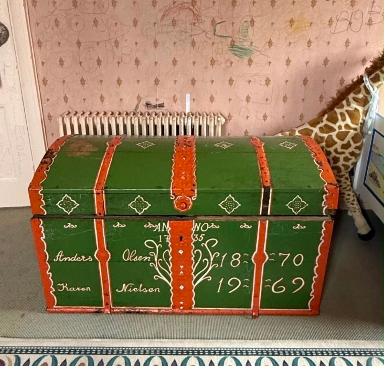 PAINTED CHEST