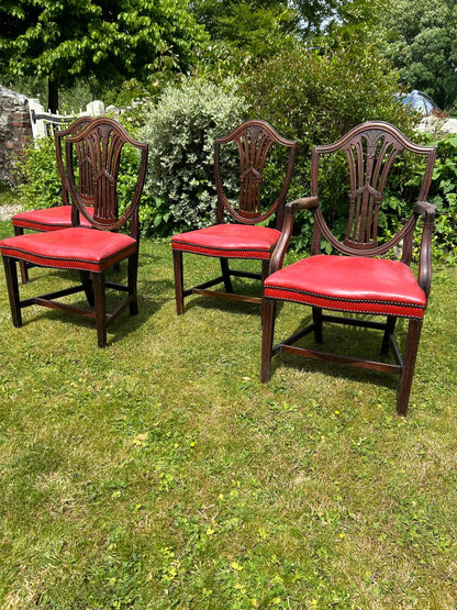 FOUR ANTIQUE CHAIRS