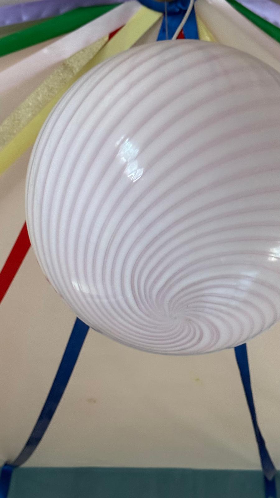 VINTAGE GLASS LIGHT