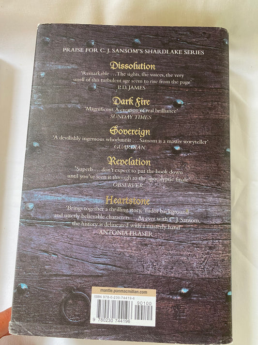 C J SANSOM BOOKS