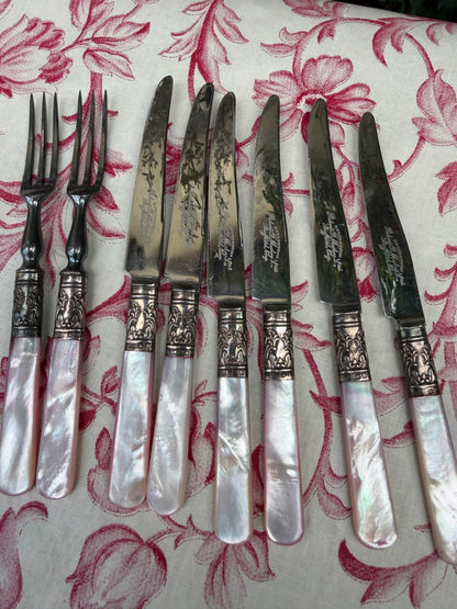 FRUIT KNIVES AND FORKS