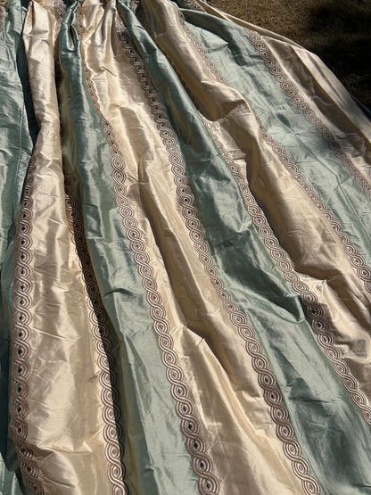 SINGLE SILK CURTAIN (COLEFAX)