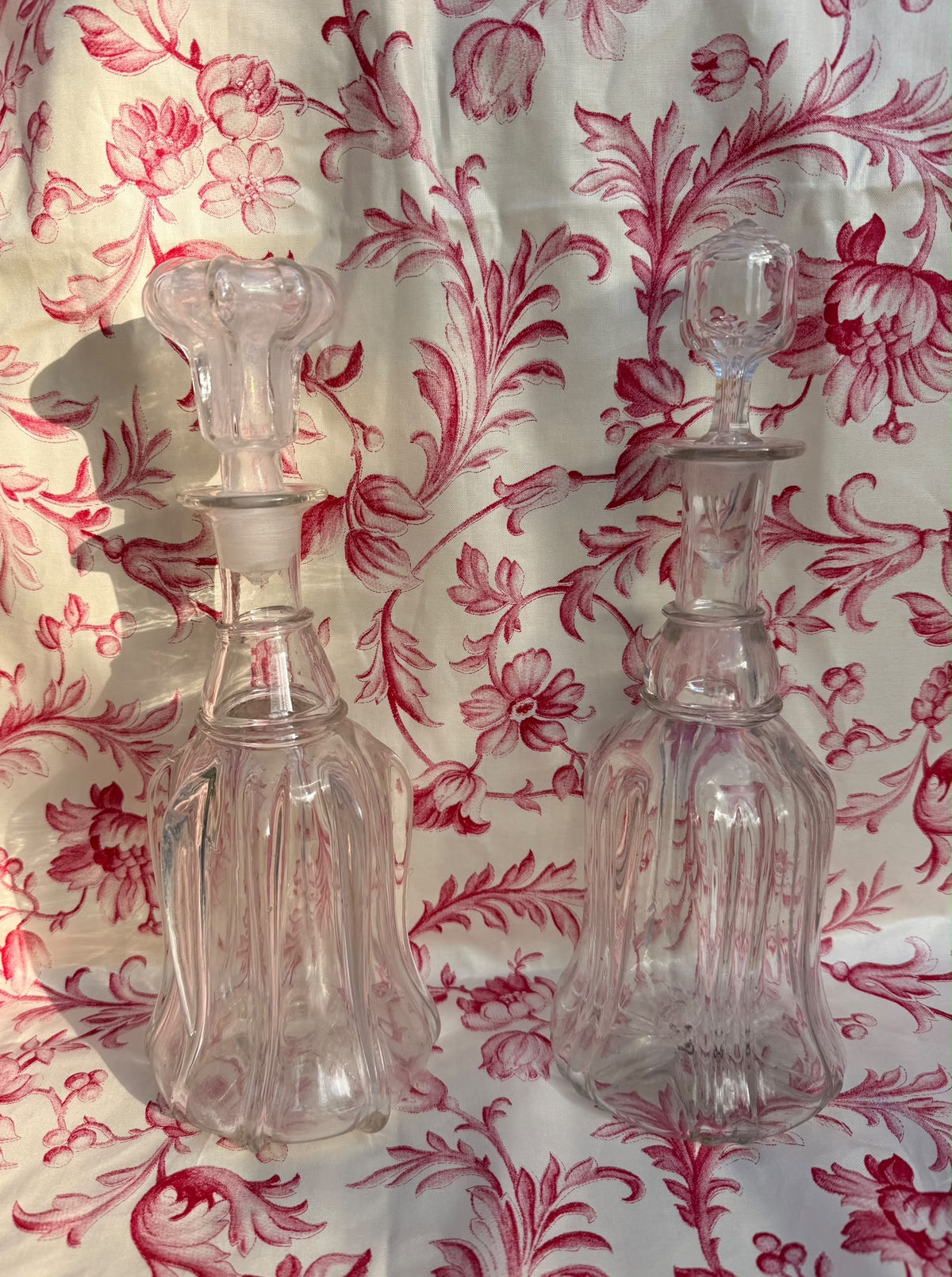 PAIR DECANTERS