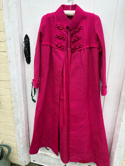VINTAGE SILK COAT