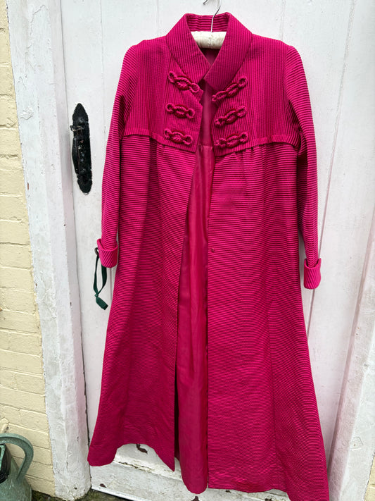 VINTAGE SILK COAT
