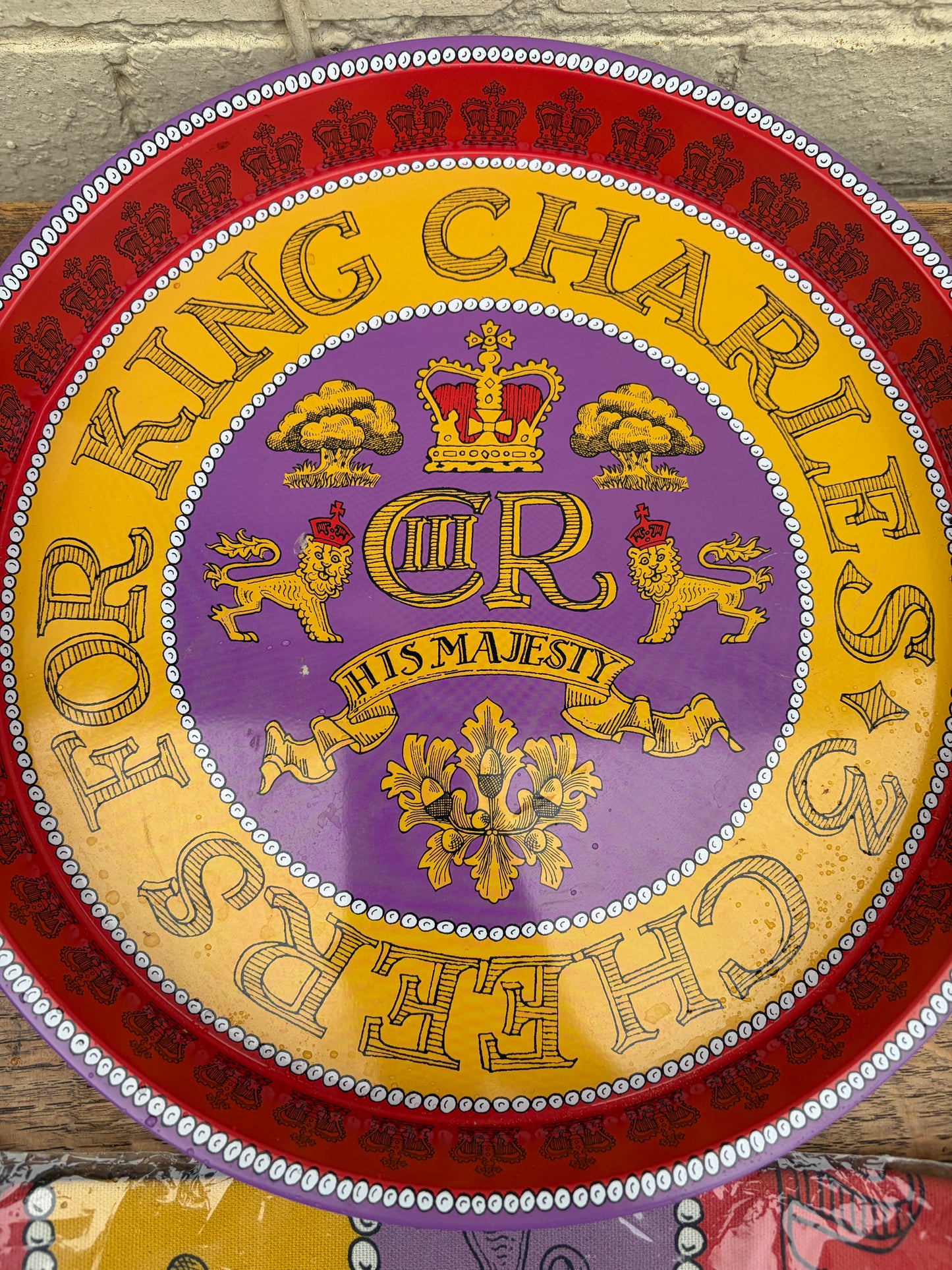 TRAY AND TEATOWEL