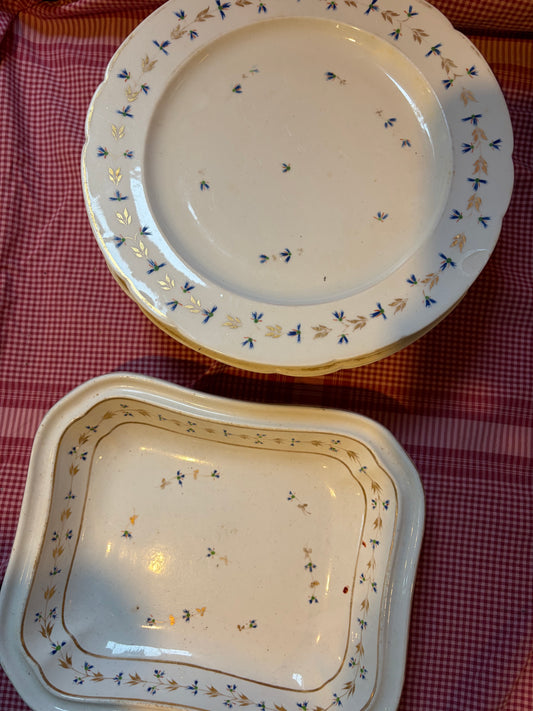 DISH AND PLATES