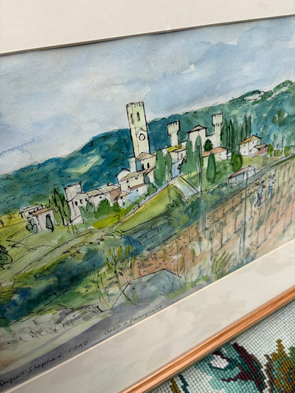 WATERCOLOUR ITALY