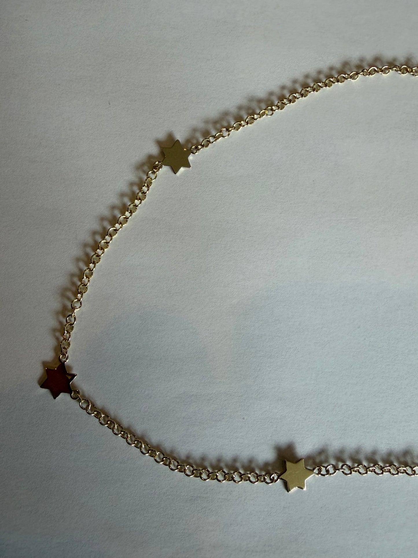 HEARTS AND STAR NECKLACE