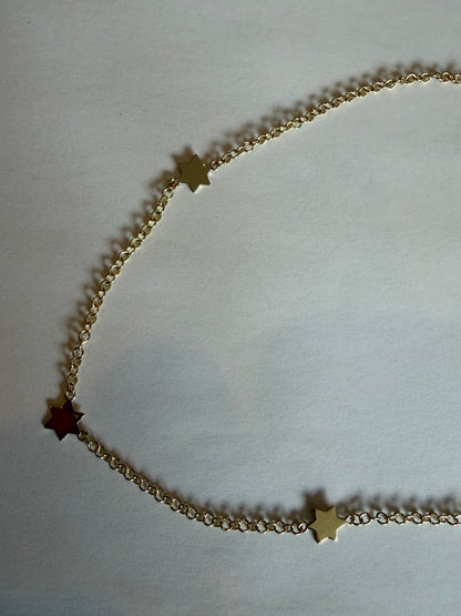 HEARTS AND STAR NECKLACE