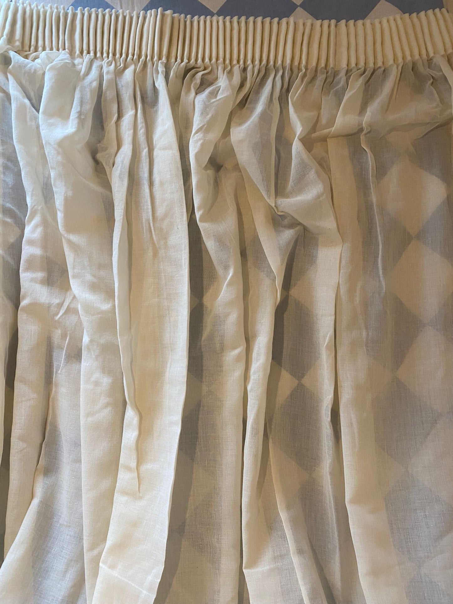 Voile curtains