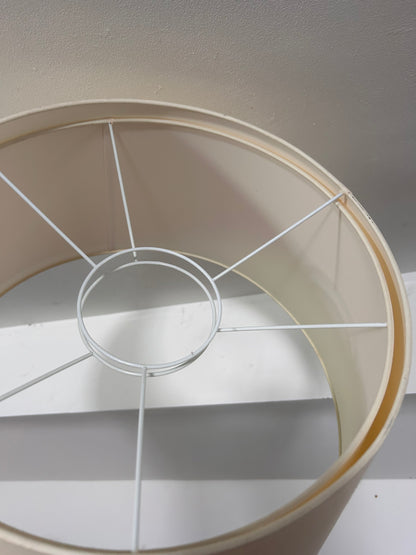 CREAM LINEN LAMPSHADES