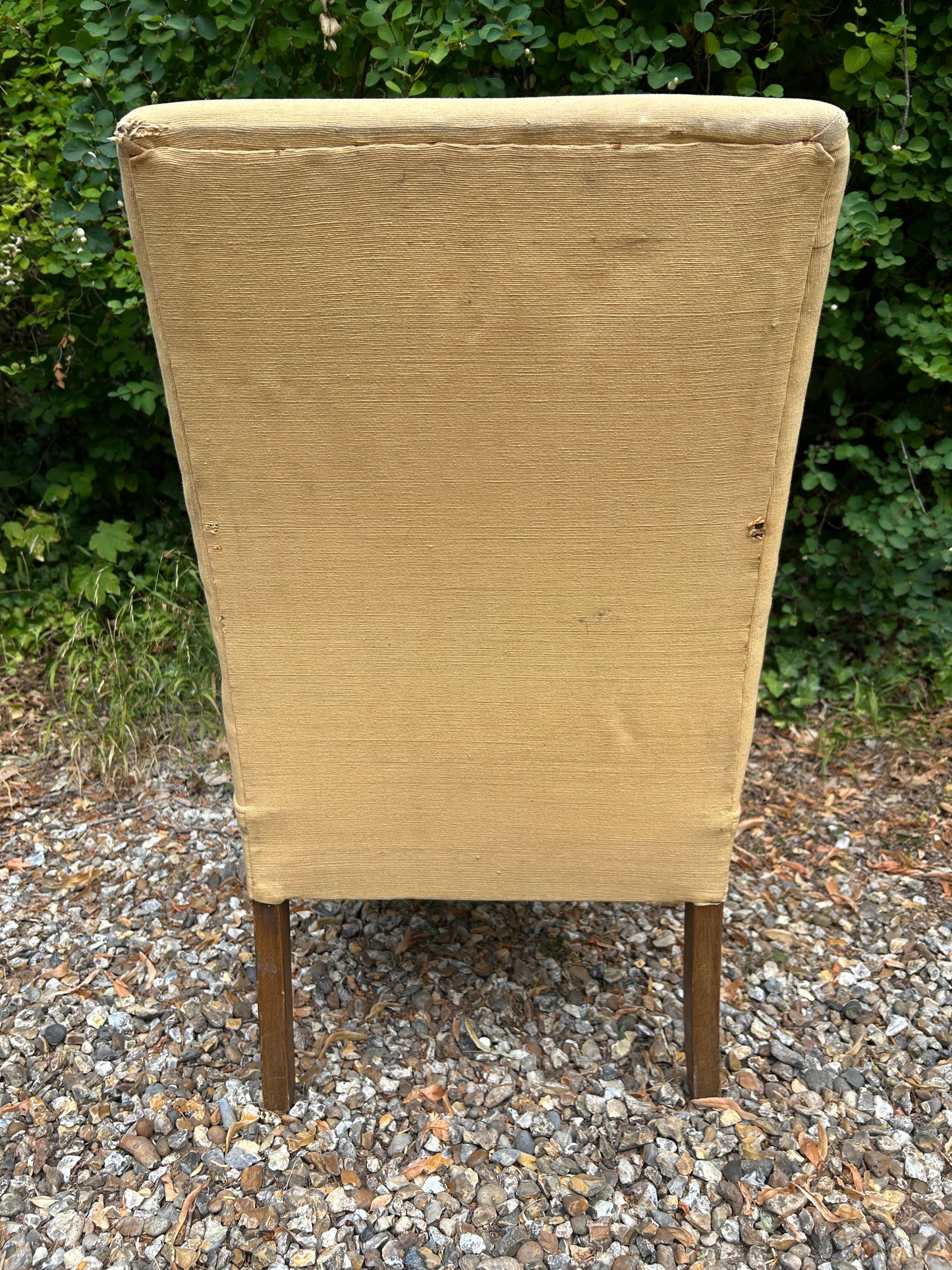 YELLOW SLIPPER CHAIR