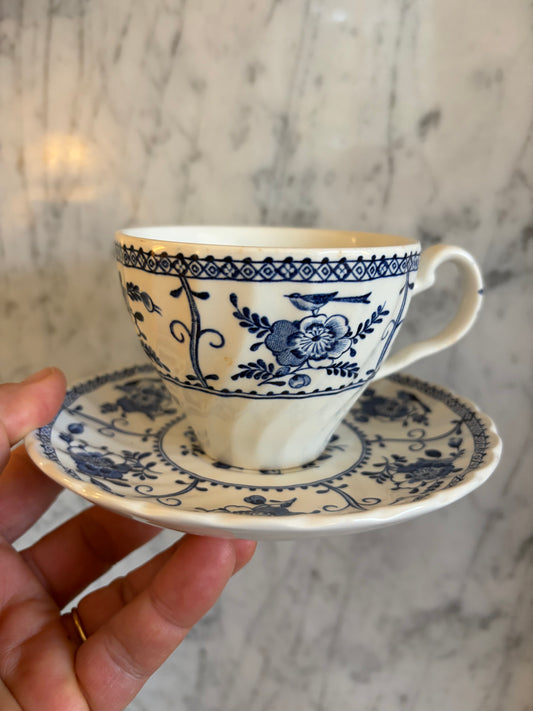 17 CUPS AND SAUCERS