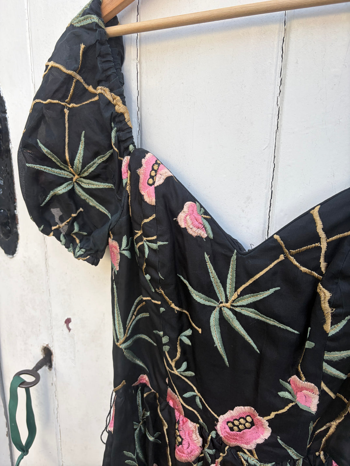 EMBROIDERED DRESS