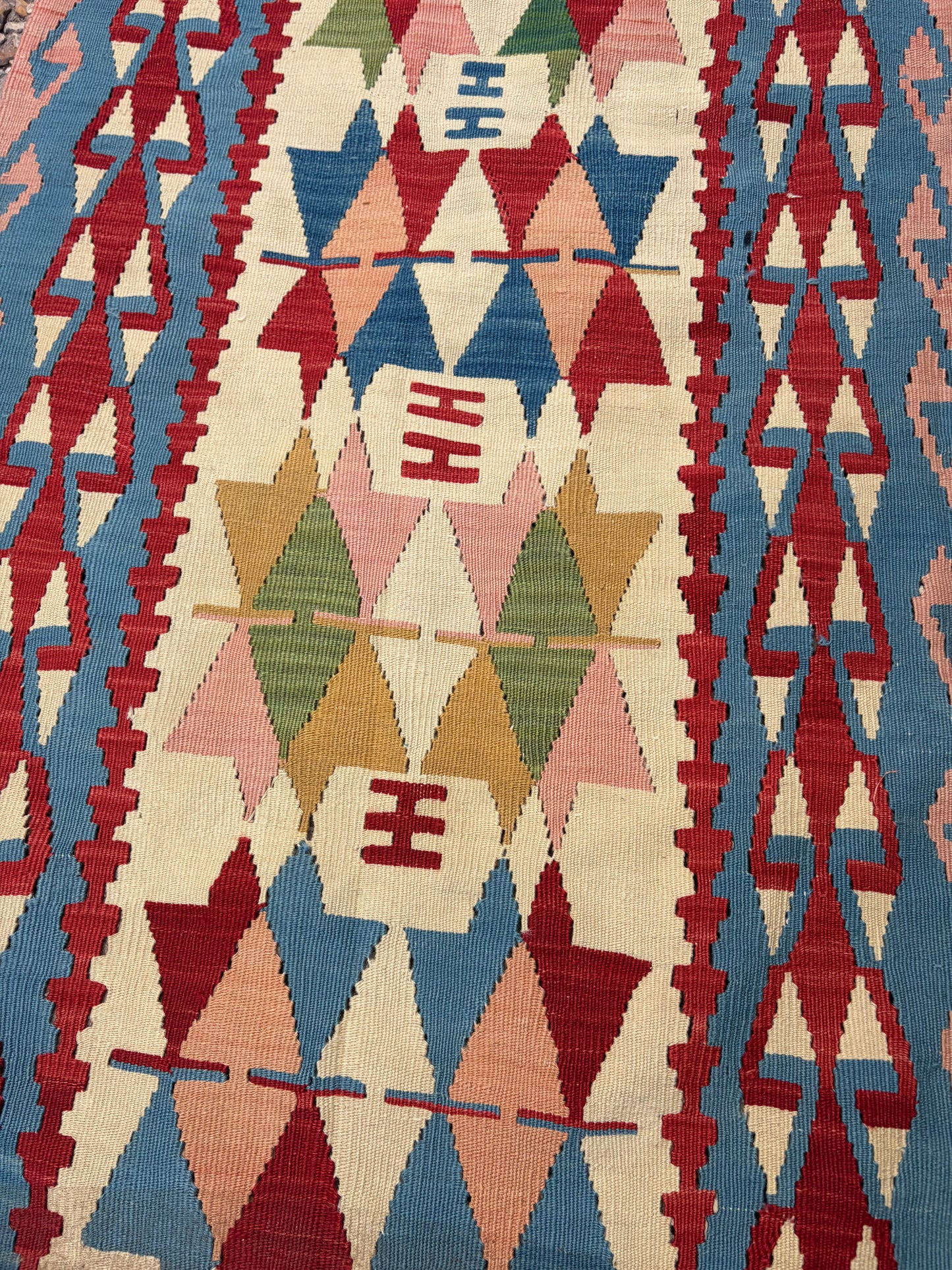 DOUBLE STAR KILIM RUNNER