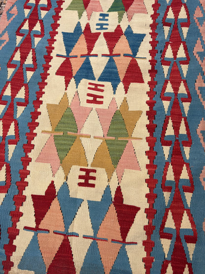 DOUBLE STAR KILIM RUNNER