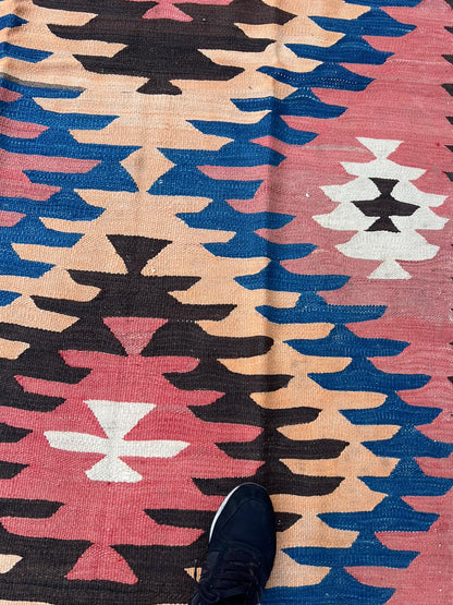 LARGE PINK KILIM