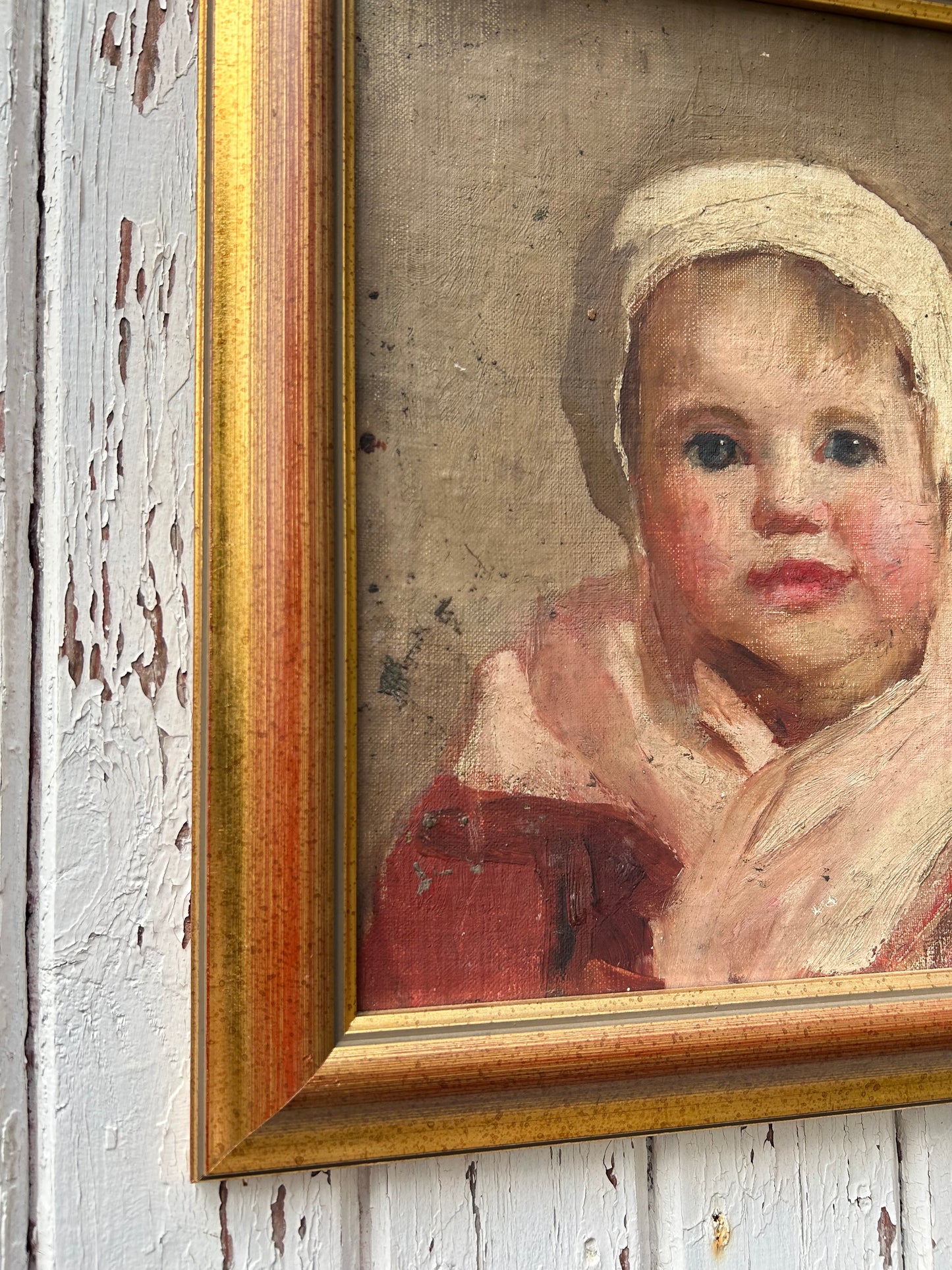 BABY OIL PAINTING