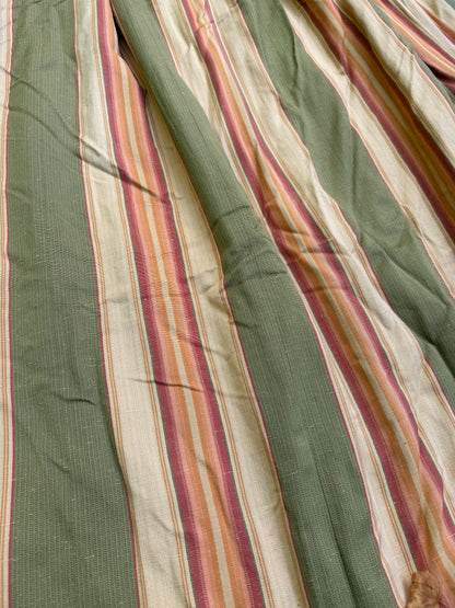 STRIPED SILK CURTAINS