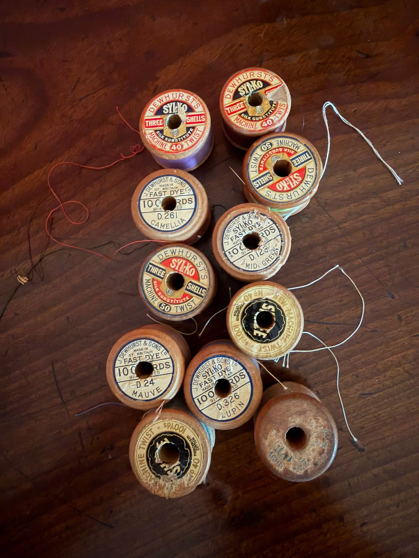 COTTON REEL HOLDER