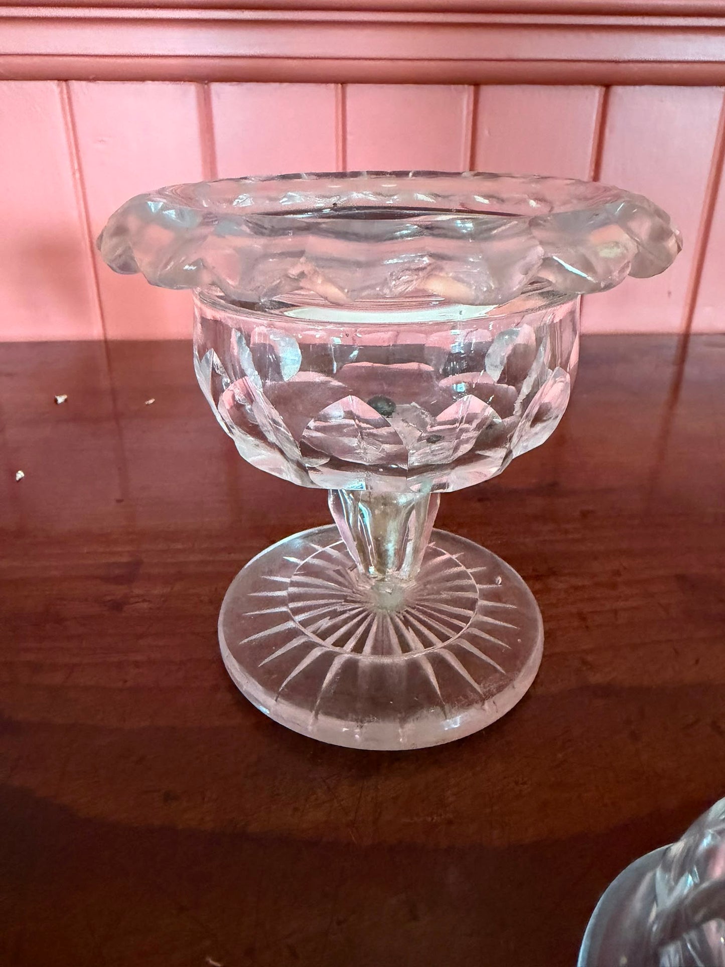 ANTIQUE GLASS POTS