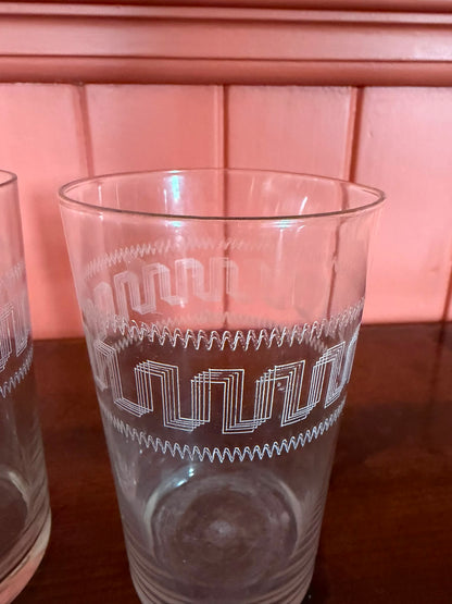 ETCHED GLASSES