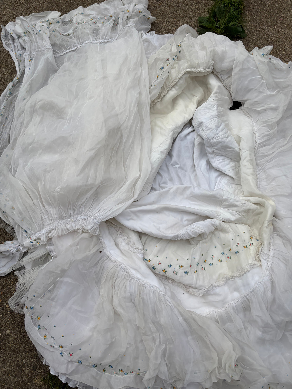 EMBROIDERED VOILE