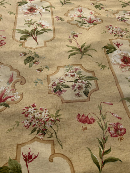 PEONY CARTOUCHE LINEN