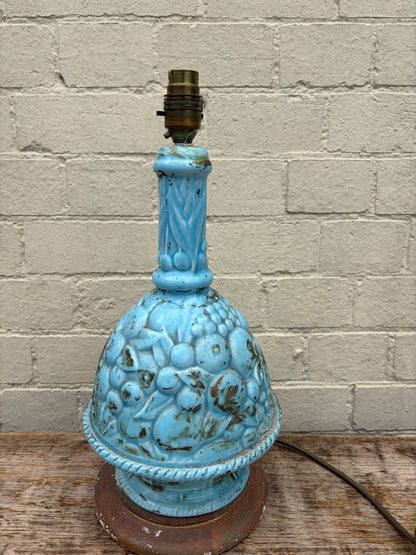 MAJOLICA LAMP