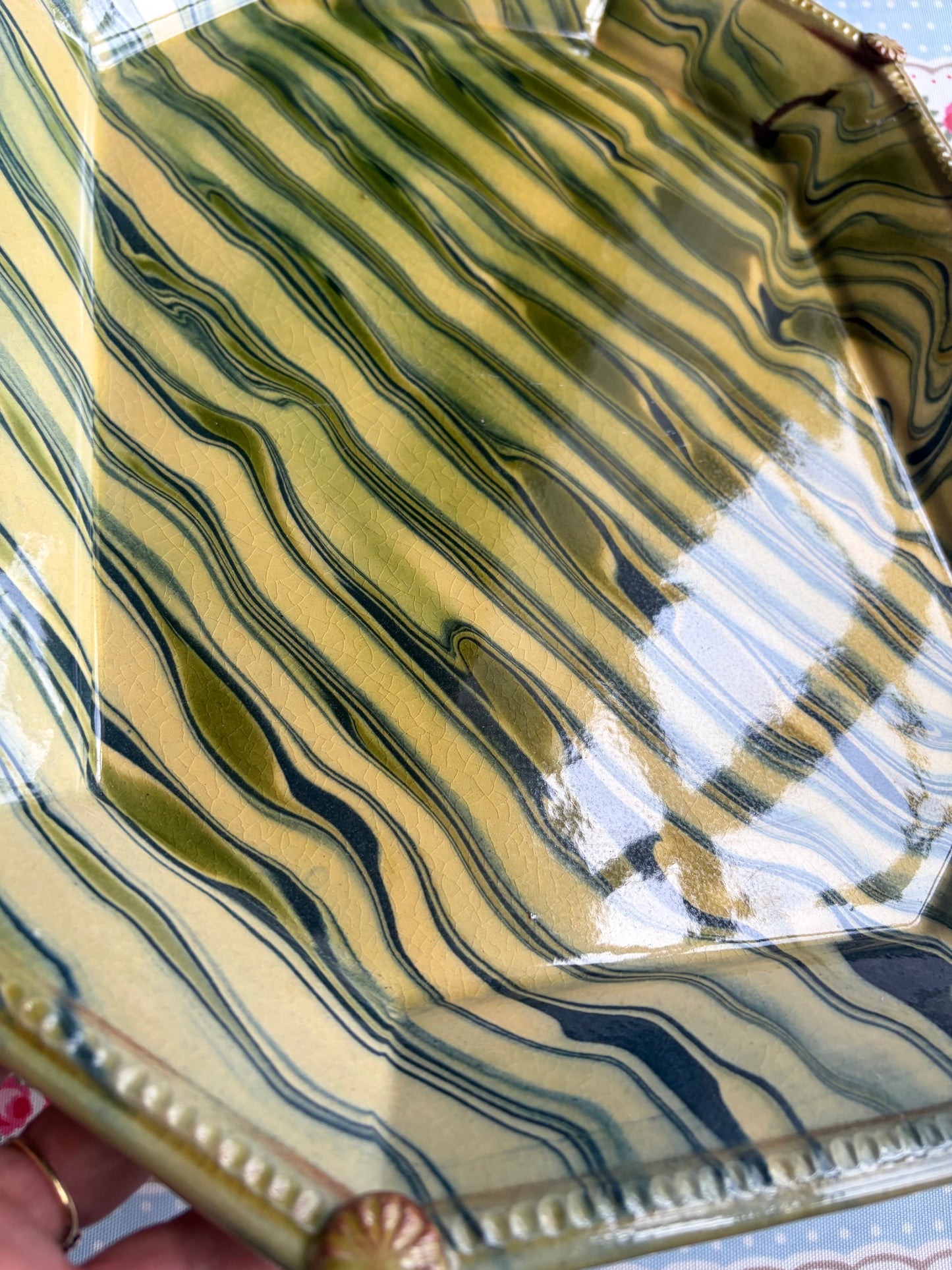 MARBLEISED PLATTER