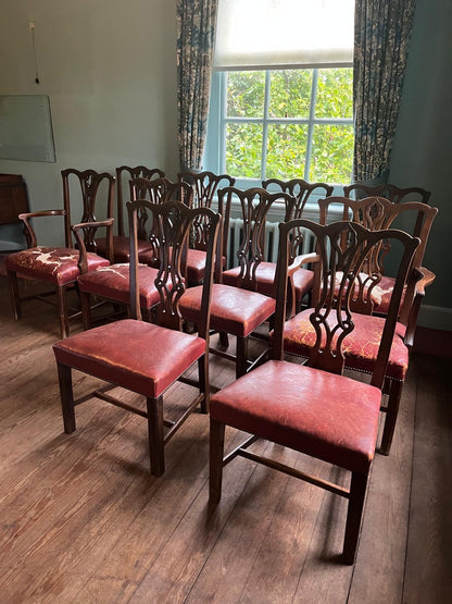 SET OF 10 CHAIRS