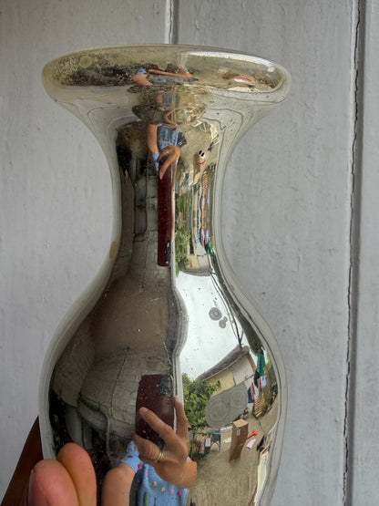 MIRROR GLASS VASE