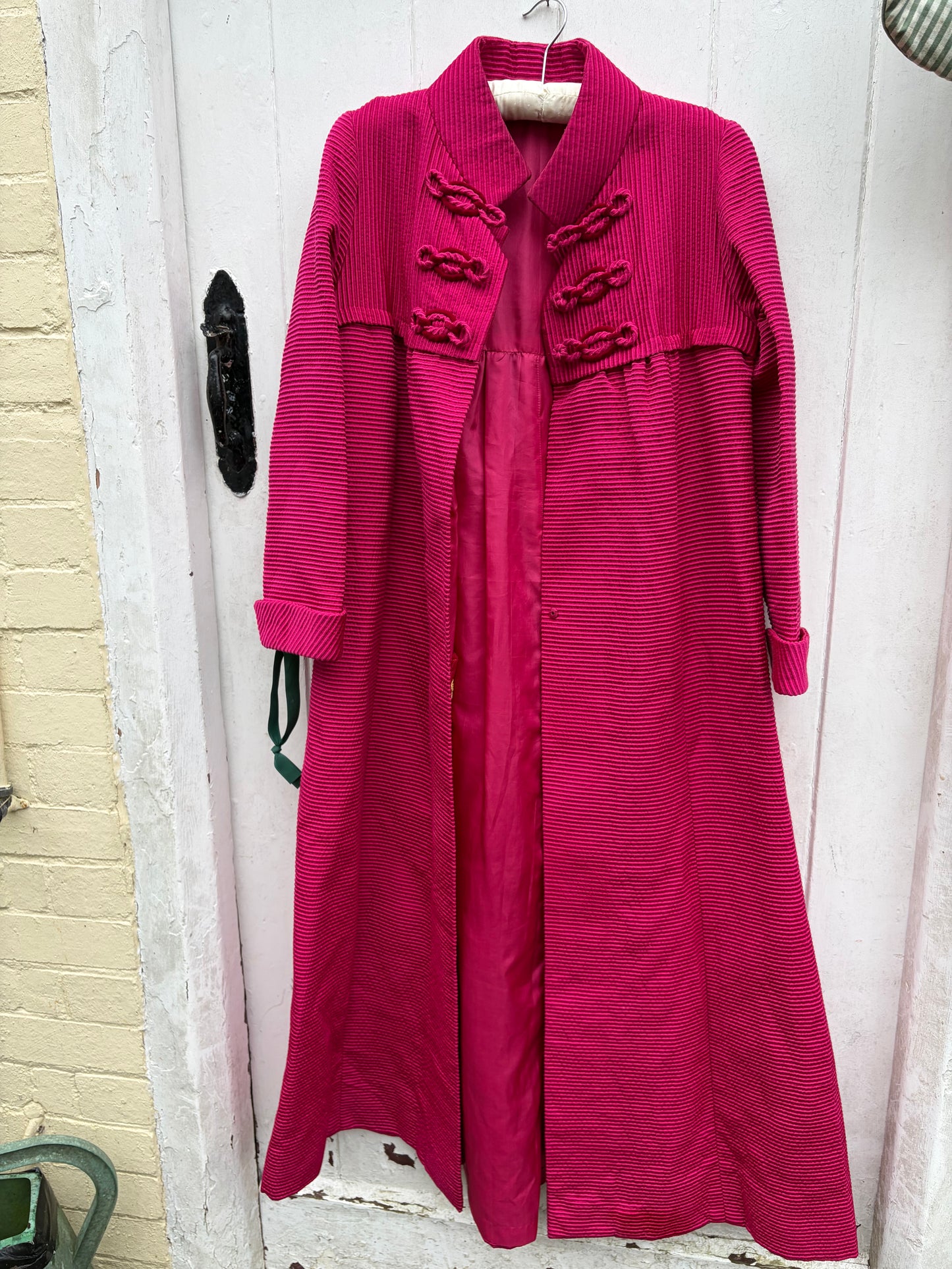 VINTAGE SILK COAT