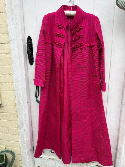 VINTAGE SILK COAT