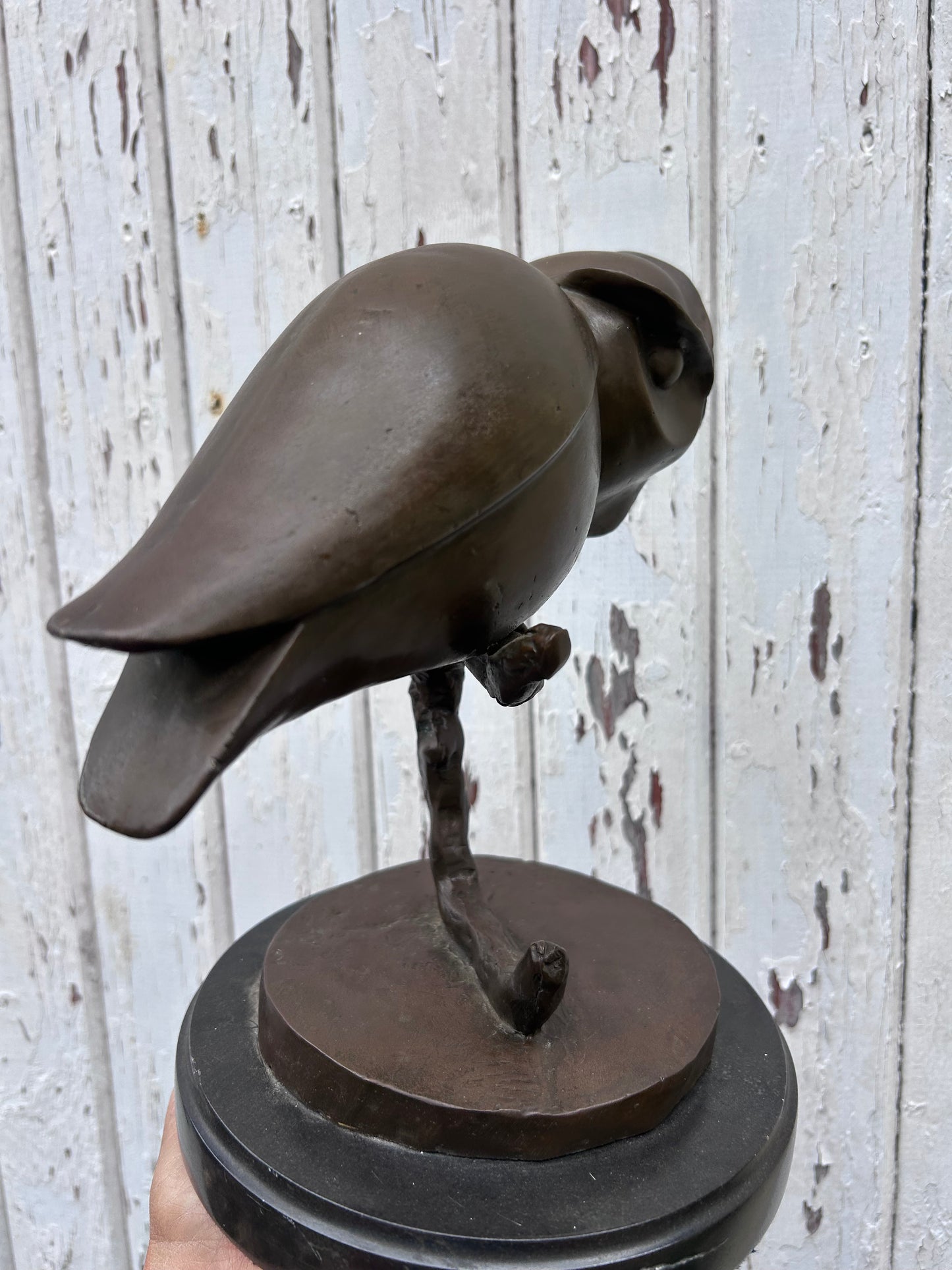 ART DECO OWL SCULPTURE