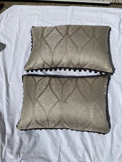 SILK FEATHER PADDED CUSHIONS