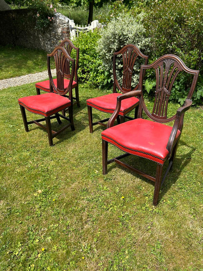 FOUR ANTIQUE CHAIRS