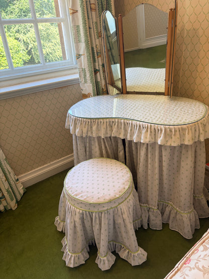 DRESSING TABLE & STOOL
