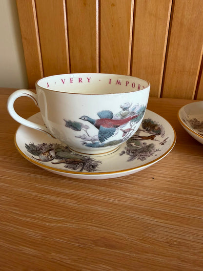 TEACUP AND SAUCERS
