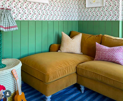 YELLOW CORNER SOFA