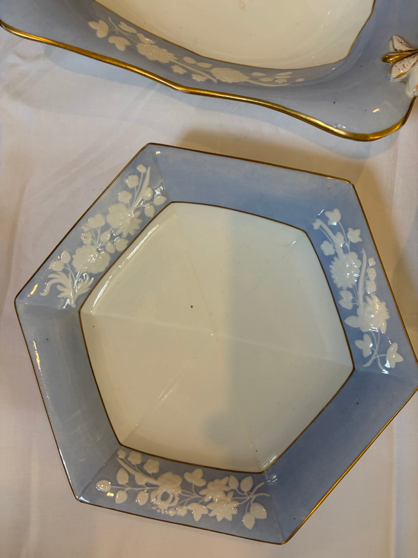 3 SPODE DISHES