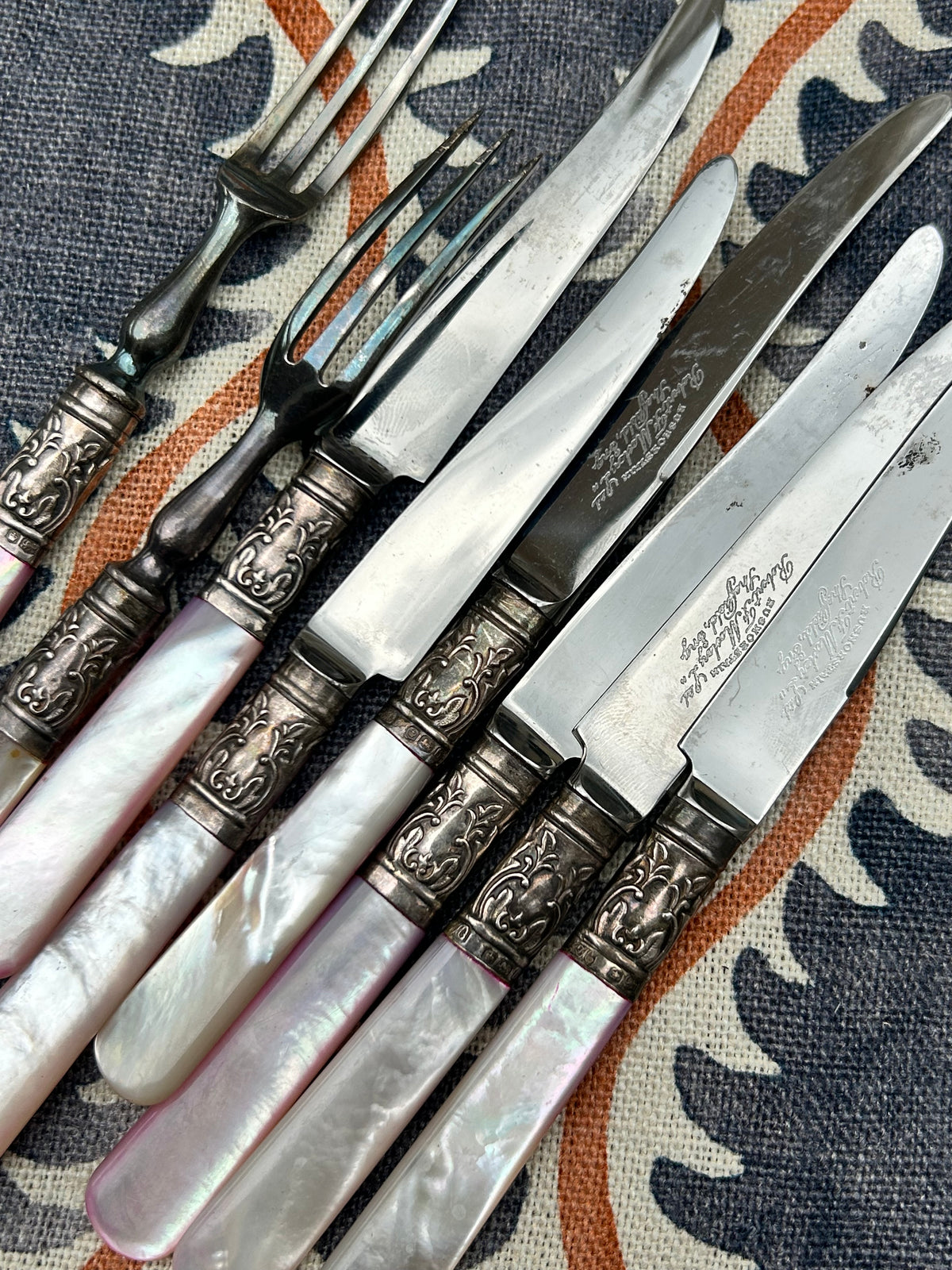 PEARL KNIVES AND FORKS