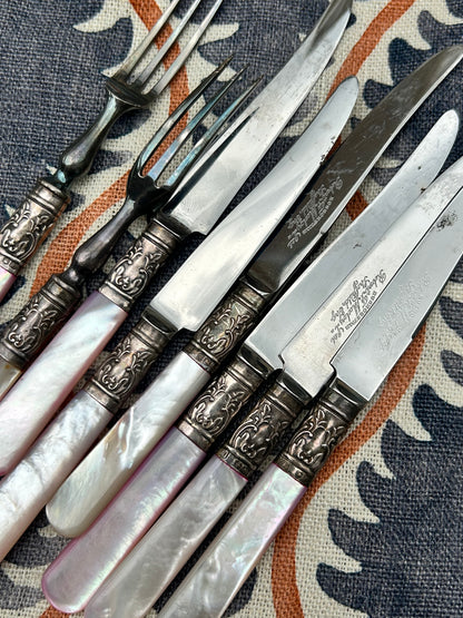 PEARL KNIVES AND FORKS