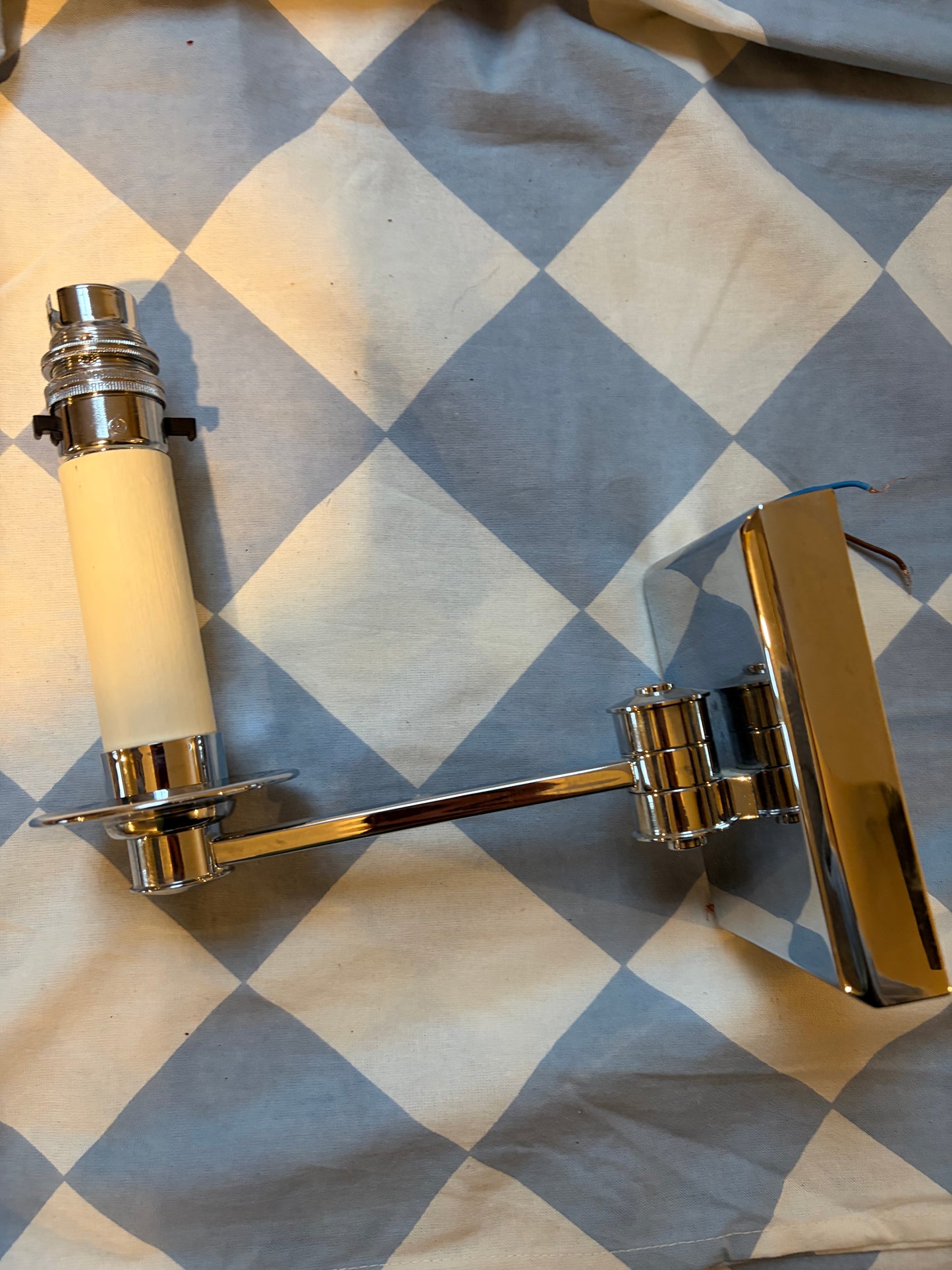 PAIR VAUGHAN WALL LAMPS