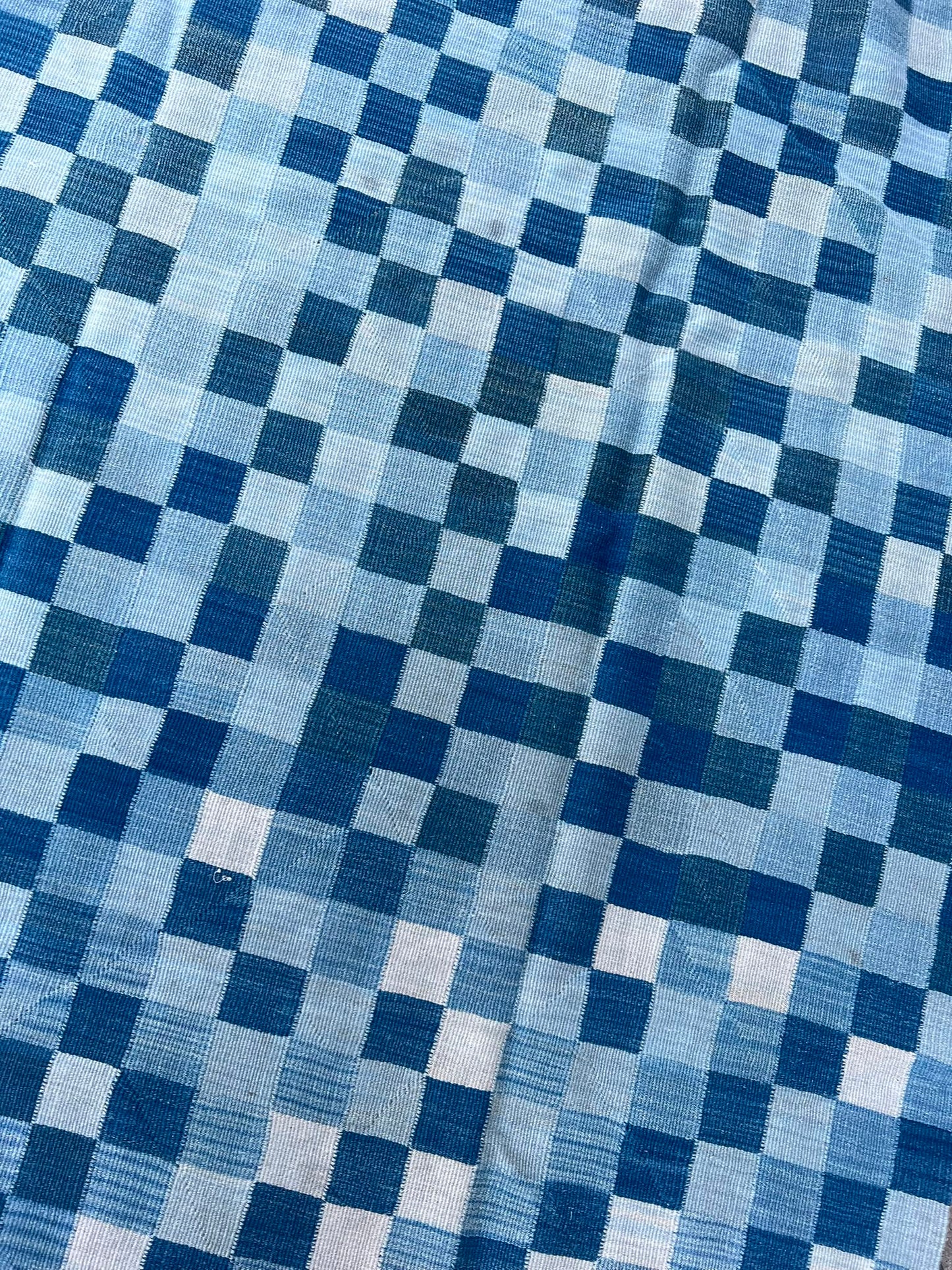 CHECKED KILIM