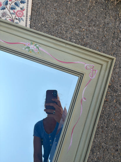 HAND PAINTED MIRROR
