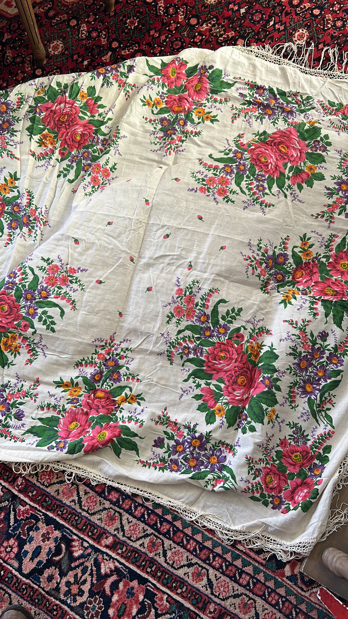 FLORAL SHAWL
