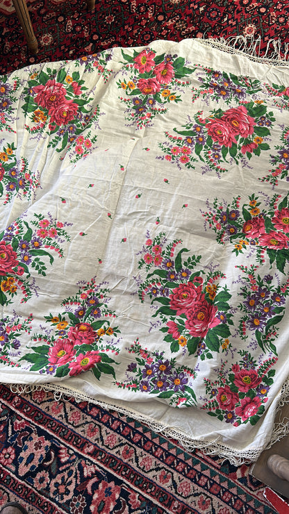FLORAL SHAWL