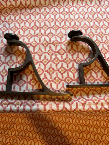 CURTAIN ROD BRACKETS
